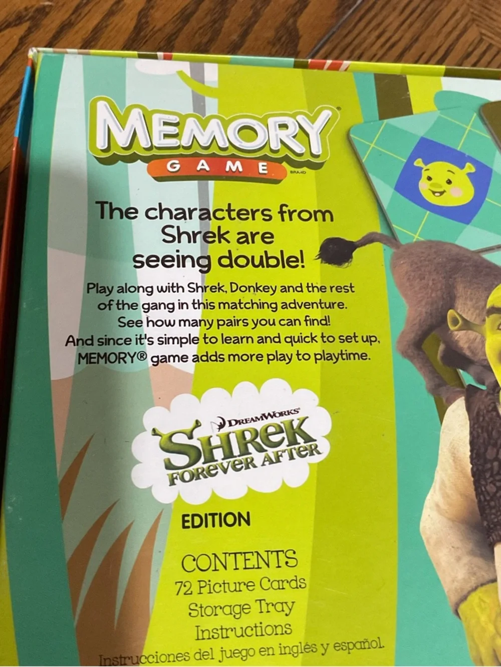 Shrek Memory Game & I SPY Sand Castle Puzzle Duo for kids